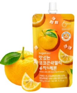 SUGARLOLO Konjac Želé S Kokosem Yuzu A Citronem 150g