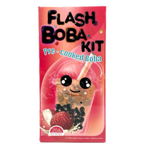 FLASH Instantní Tapiokové Kuličky S Příchutí Liči 250g