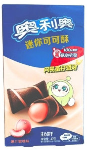 OREO Oplatky Broskev A Čokoláda 40g