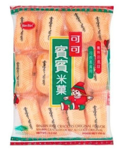 BIN Rýžové Kracker Originál 150g
