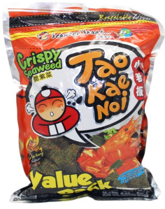 TAOKAENOI Chipsy Z Mořských Řas Tom Yum Goong 59g