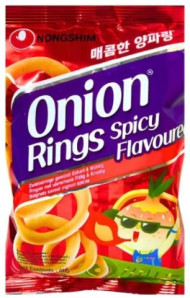 NONGSHIM Pikantní cibulové kroužky 40g