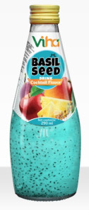 VIHA Nápoj S Bazalkovými Semínky S Příchutí Koktejl 290ml