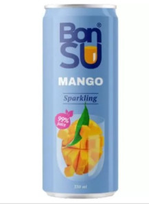 BONSU Perlivý Nápoje S Příchutí Mango 330ml