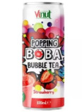 VINUT Bubble Tea S Příchutí Jahody 320ml
