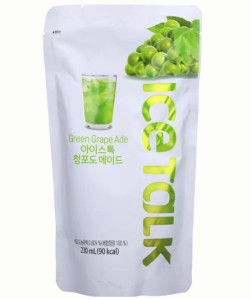 ICE TALK Green Grape Ade 230ml