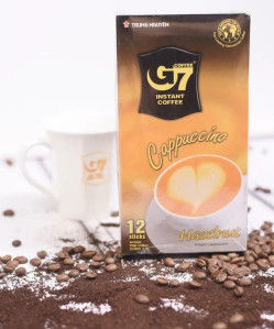 TRUNG NGUYEN G7 Capuccino Lískový Ořech (12 tyčinek) 216g