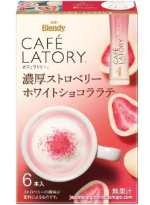 AGF BLENDY Café Latory Rich Strawberry White Chocolate (6*9,4g) 56g