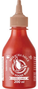 FLYING GOOSE Sriracha Chilli Omáčka S Česnekem 200ml