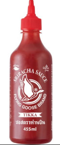 FLYING GOOSE Sriracha Omáčka Tikka Extra Pálivá 455ml