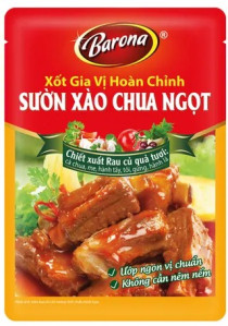 BARONA Kompletní Kořenící Omáčka - Sladkokyselná Smažená Žebra 80g