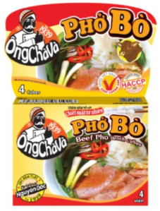 ONGCHAVA Bujónové Kostky Hovězí Polévka (Pho Bo) 75g