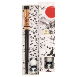 TOKYO DESIGN STUDIO Dárková Sada Hulek S Drzákem Panda