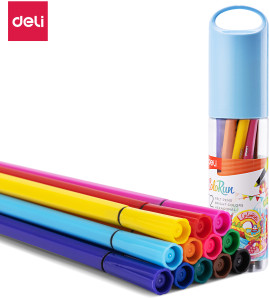 DELI Barvy 12ks Colorun