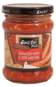 EXOTIC FOOD Sambal Směs Z Chili Papriček 210g