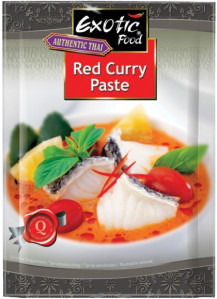 EXOTIC FOOD Červená Kari Pasta 50g