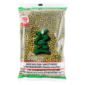 COCK Mung Mungo Fazole Neloupané 400g