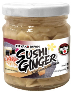 MIYAKO Bílý Zázvor Na Sushi 190g