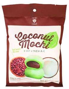 TOKIMEKI Mini Mochi Red Bean Coconut Pandan 120g