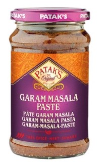detail PATAK´S Kořenící pasta Garam Masala 283g