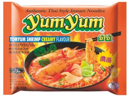 detail YUMYUM Instantní Nudle S Příchutí Tomyum Creamy 70g