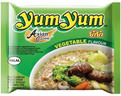 detail YUM YUM Instantní Nudle S Příchutí Zeleninové 60g