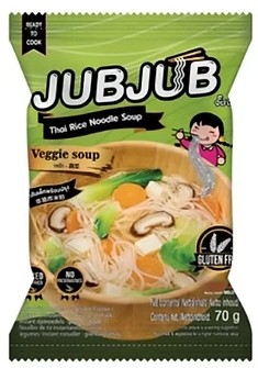 detail JUB JUB Instantní Rýžové Nudle S Příchutí Zeleniny 70g