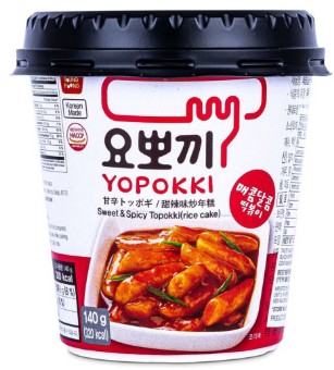 detail YOPOKKI Toppoki Sladko Pikantní 140g
