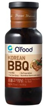 detail OFOOD Korejská BBQ Marináda na Hovězí Maso Bulgogi 500gr