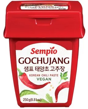detail SEMPIO Veganská Chilli Pasta Gochujang 250g