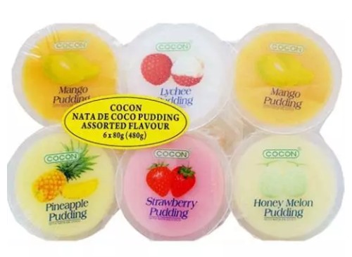 detail COCON Puding Želé 480g Mix Ovocný