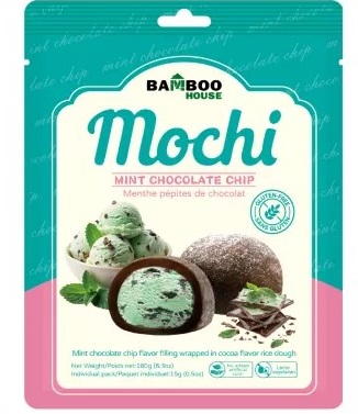detail BAMBOO HOUSE Mochi Máta A Čokoládové Kousky 180g