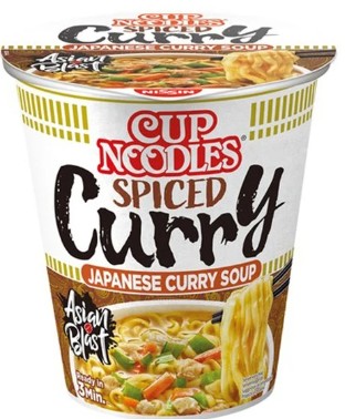 detail CUP NOODLES Ramen Nudle S Příchutí Kari Cup 67g