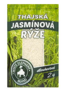 detail WHITE ELEPHANT Thajská Jasminová Rýže 2kg