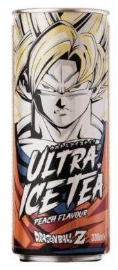 detail ULTRA Ice Tea Peach Flavor DRAGON BALL Z Goku 330ml