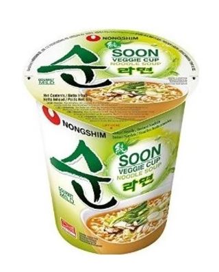 detail NONGSHIM SOON Instantní Nudle S Zeleninovou Příchutí 67g