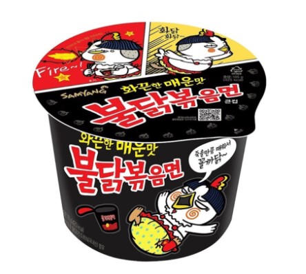 detail SAMYANG Ramen Nudle Hot Chicken Big Bowl 105g