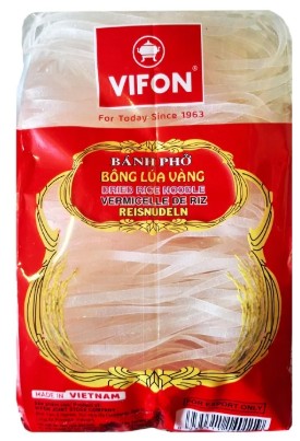 detail VIFON Rýžové Nudle Široké 5mm 500g