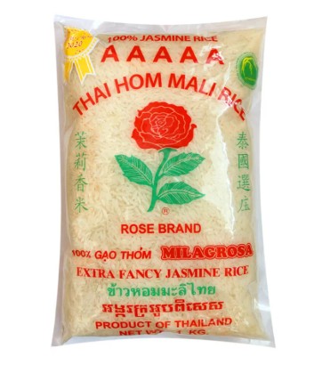 detail AAAAA Rose Brand Thajské Jasminová Rýže 1kg