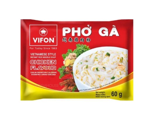 detail VIFON Pho Polévka s Příchutí Kuřecí 60g
