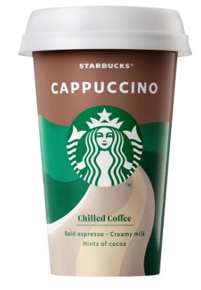 detail Starbucks Cappuccino Ledová Káva 220ml