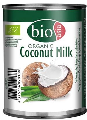 detail BIOASIA Kokosové Mléko 160ml