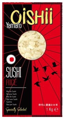 detail OISHII YAMATO Sushi Rýže 1kg