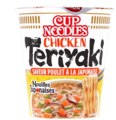 detail CUP NOODLES Ramen Nudle S Příchutí Kuřecí Teriyaki 67g
