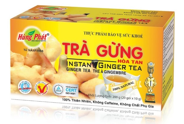 detail HUNG PHAT Zázvorový Čaj 50g