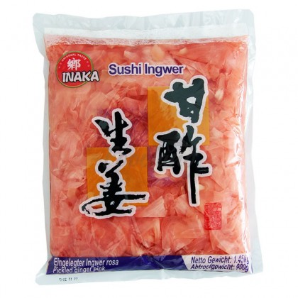 detail INAKA Růžový Zázvor Na Sushi 120g