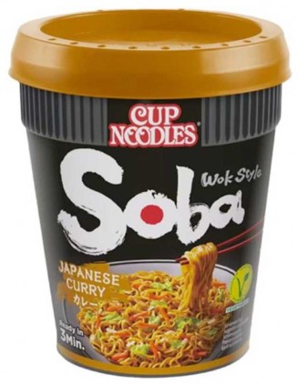 detail CUP NOODLES Soba Nudle Japonské Kari 90g (CUP)