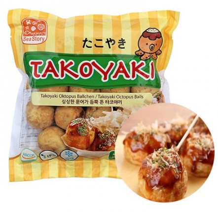 detail SEA STORY Chobotnicové kuličky (Takoyaki) 400g