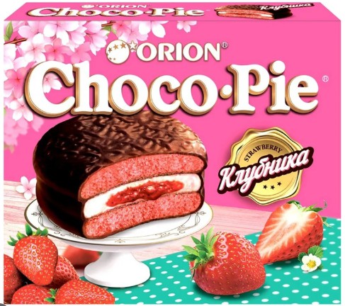 detail CHOCOPIE Jahoda 360g