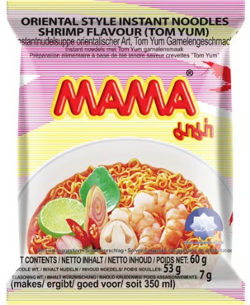 detail MAMA instantní nudle TOMYUM krevety 60g